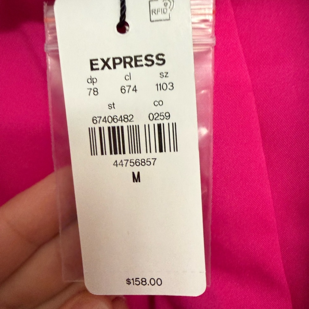 Express Studio Stretch Twill Boyfriend Blazer - Picture 5 of 10